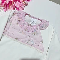 Babygrow recém-nascido de veludo tema floresta encantada