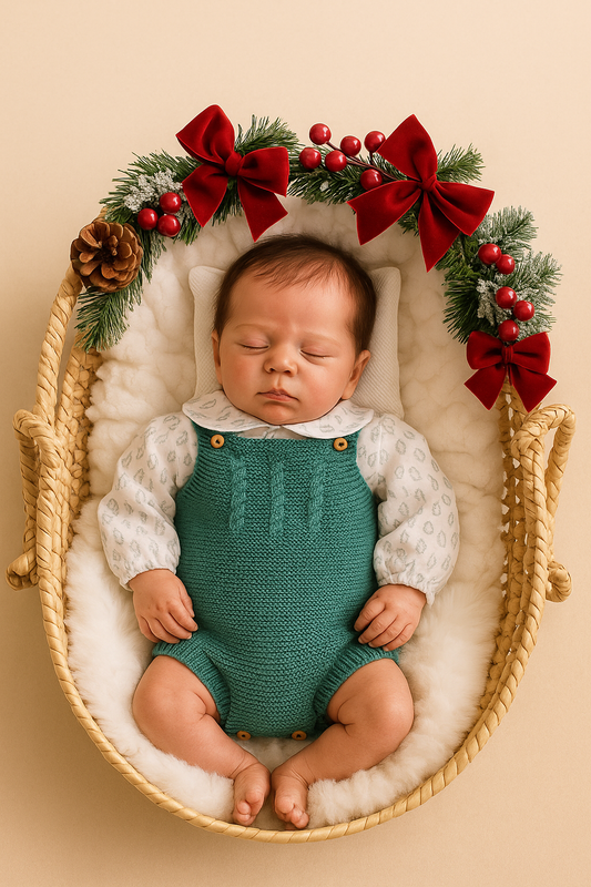 Conjunto Oliver  para bebé - 1 aos 12M - Verde