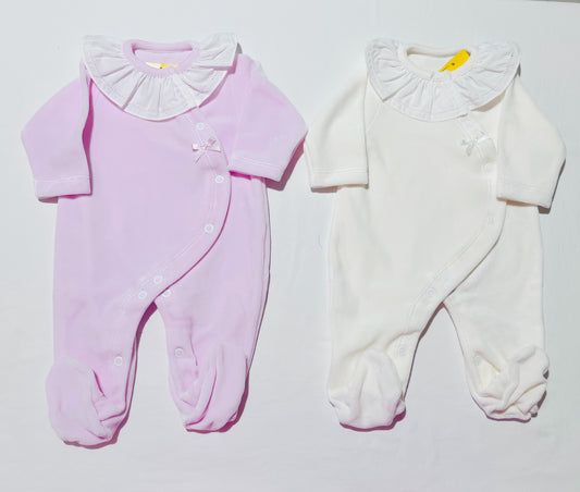 Babygrow  recém-nascido  -  Veludo