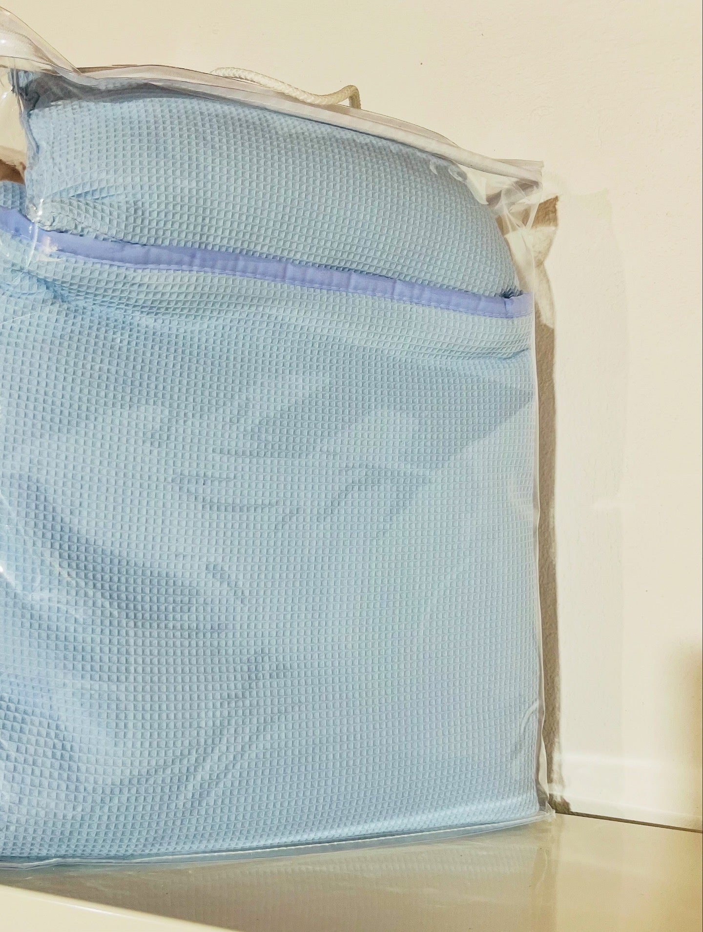 Edredom + almofada para Next 2 me - Azul bebé