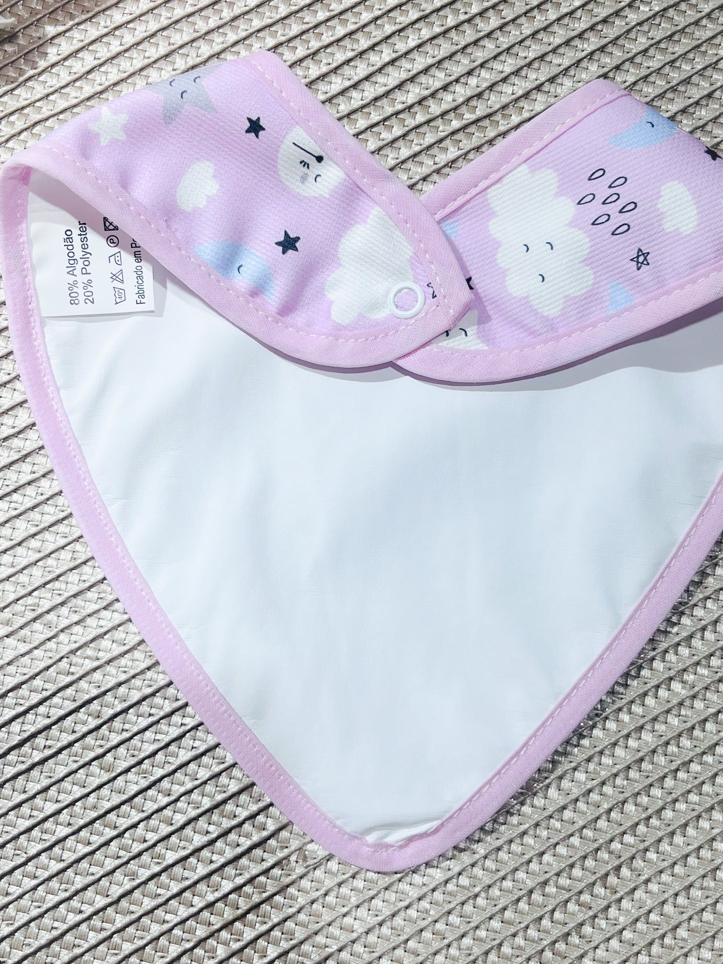 Bandana de bebé impermeável - Varios padrões e cores