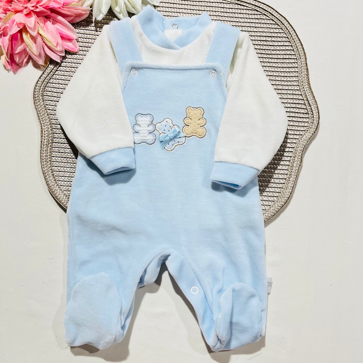 Conjunto para bebé - 3 Ursos - 1M