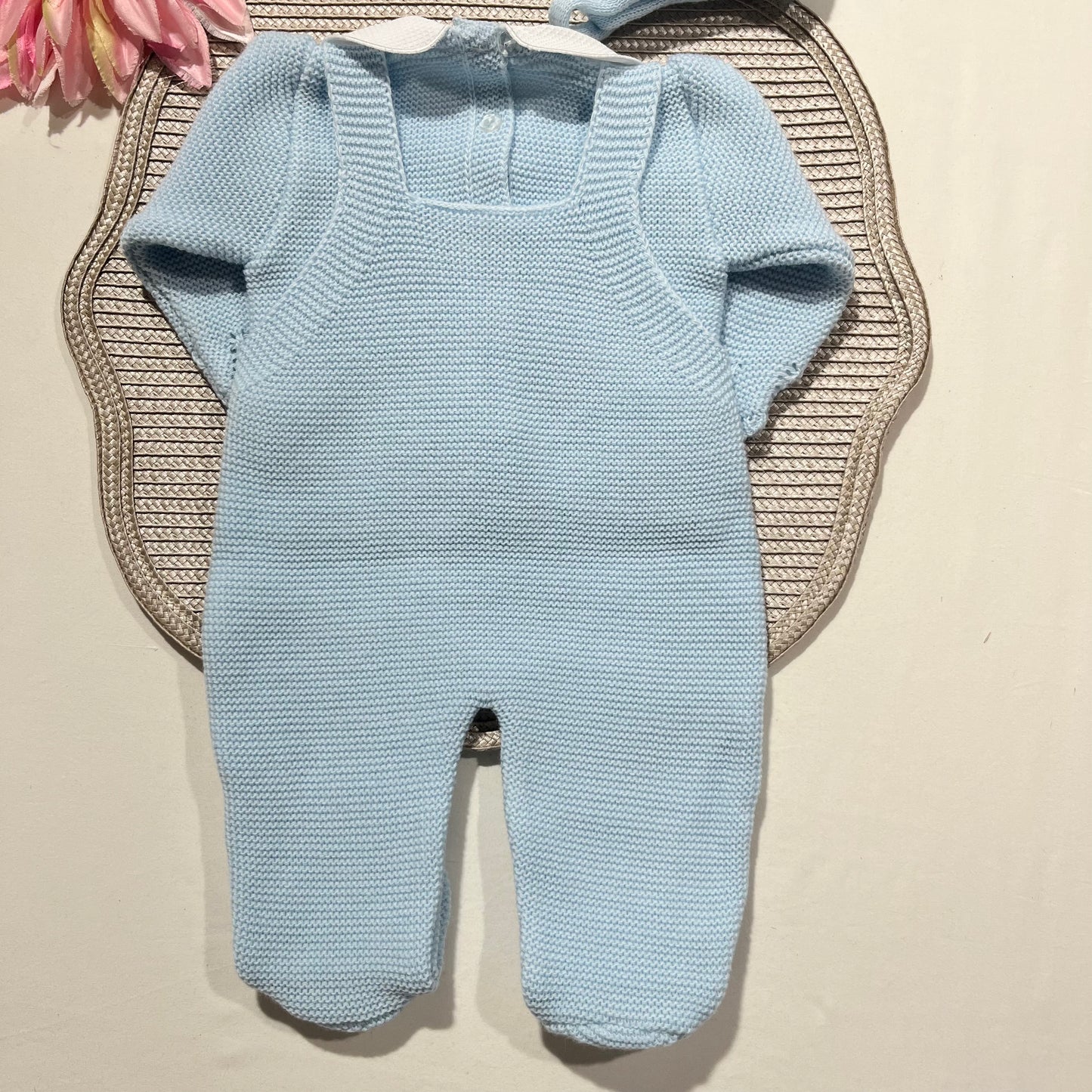 Conjunto Chérie para bebé - 1/3M - Azul bebé