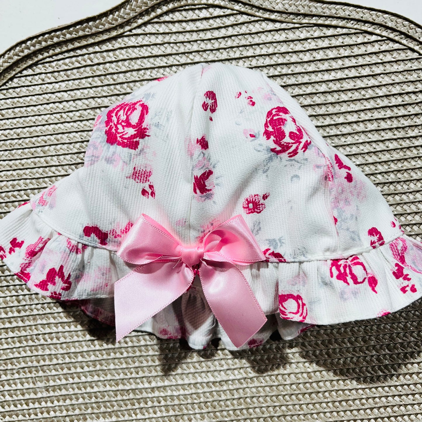 Vestido e chapėu para bebé - Lili