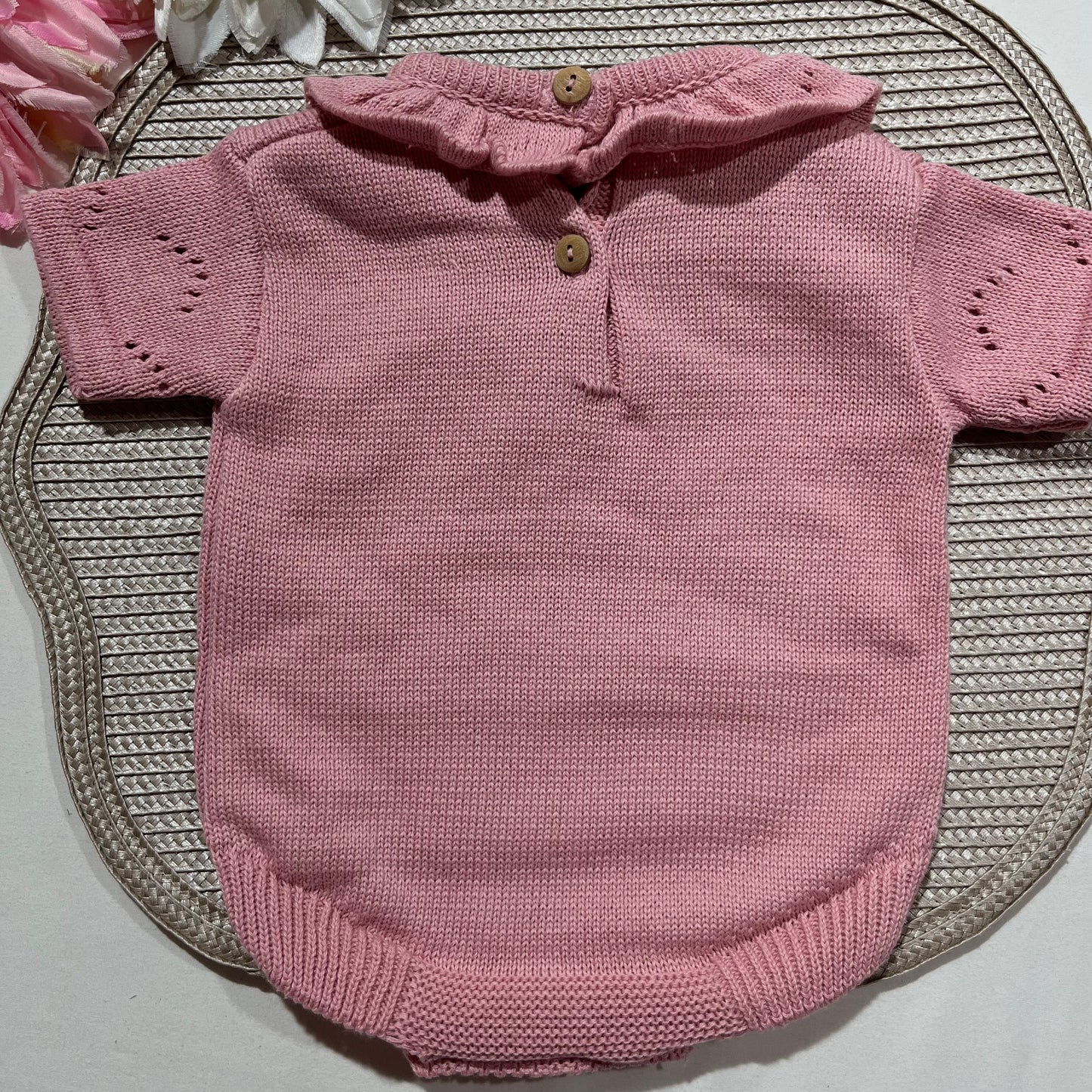 Fofo clássico para bebé menina -0/3M Rosa velho