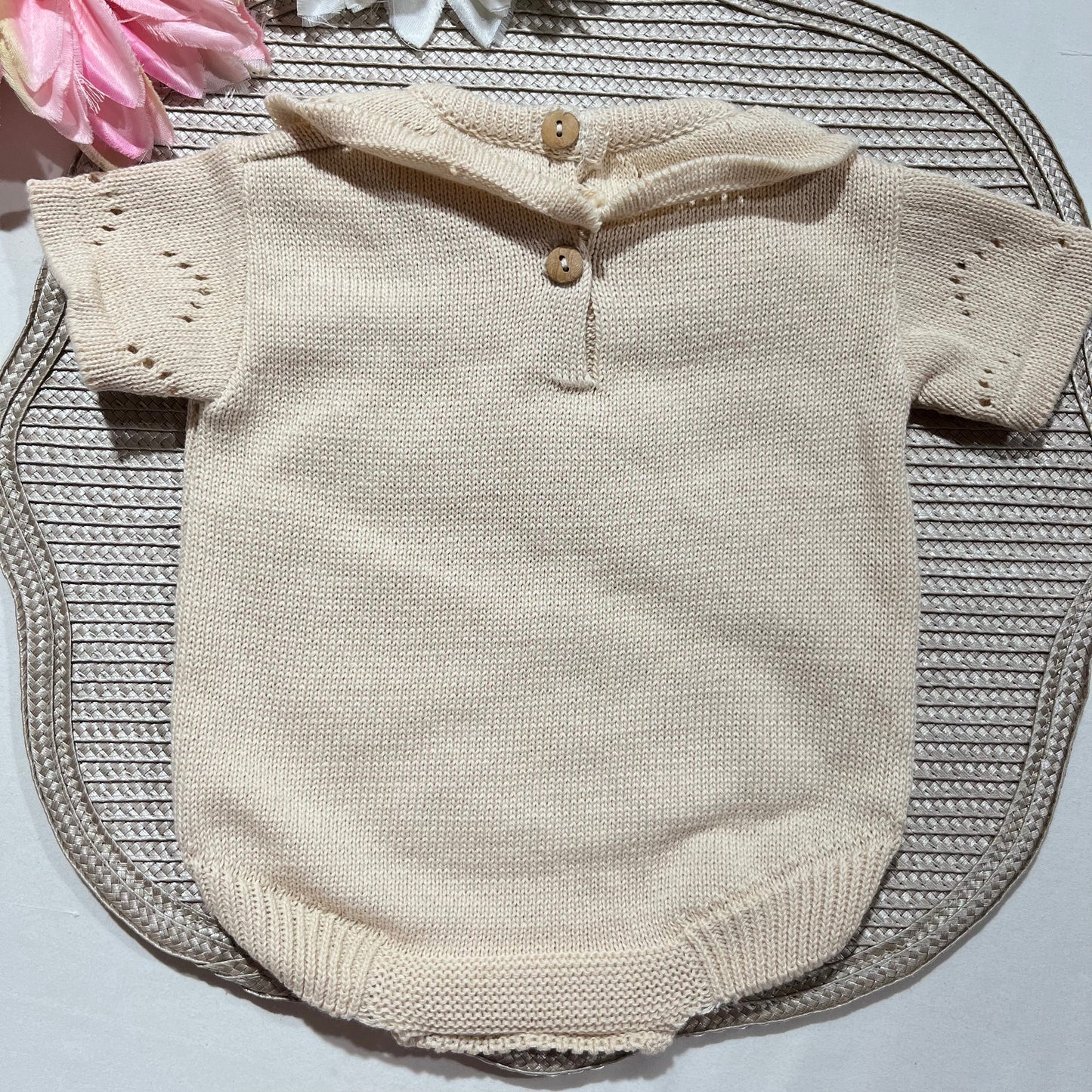 Fofo clássico para bebé menina -0/3M Areia