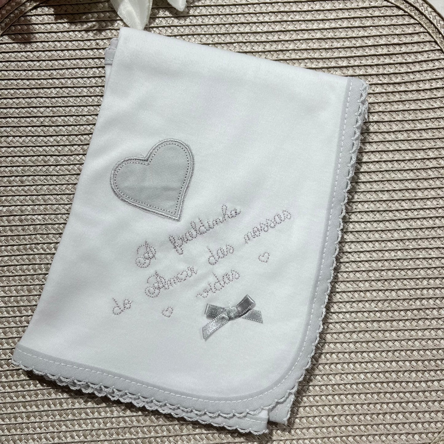 Fralda de algodão para bebé - Amor