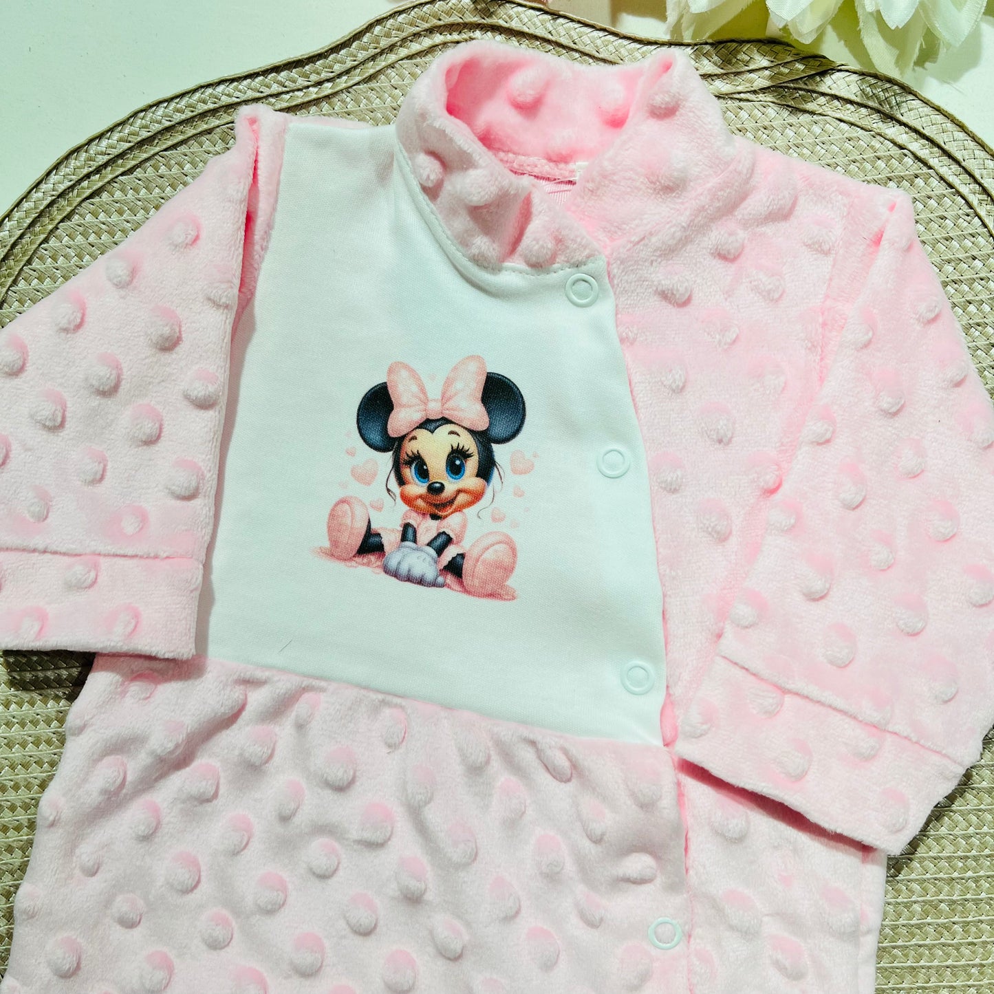 Babygrow pipoca - Minnie