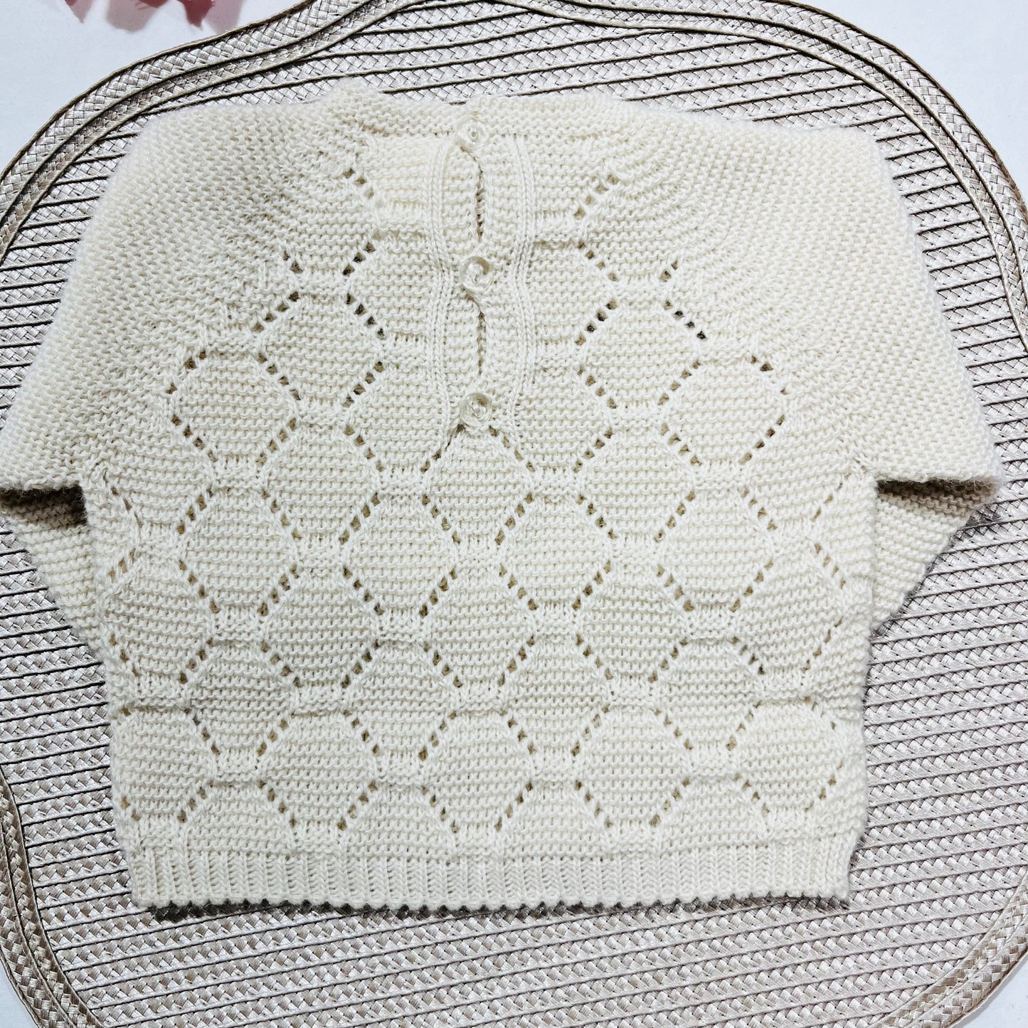 Conjunto de Saída de maternidade para Bebé 0-3 meses - Favinho - Areia
