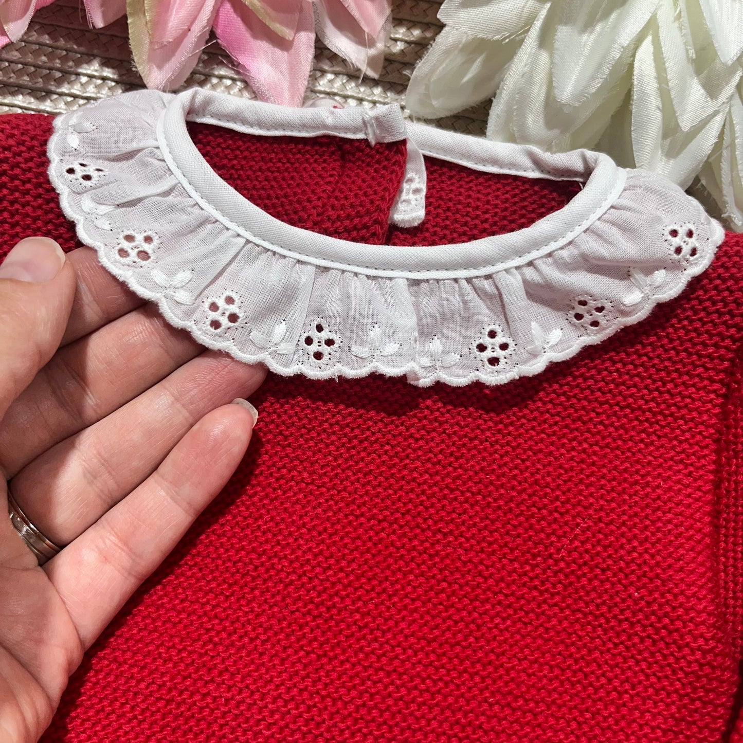 Saída de Maternidade - conjunto de 3 peças em malha- 1/3M - Diana