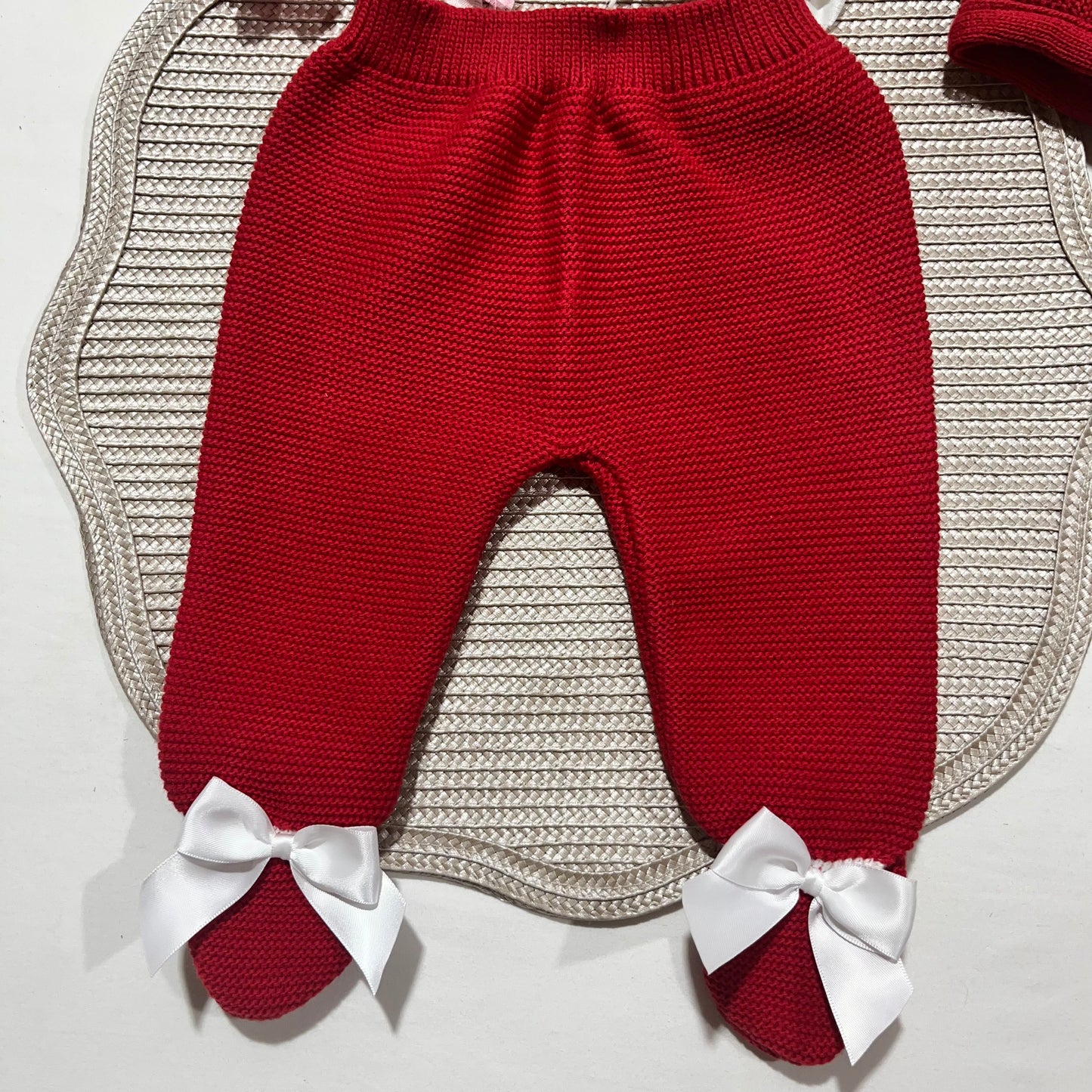 Saída de Maternidade - conjunto de 3 peças em malha- 1/3M - Diana