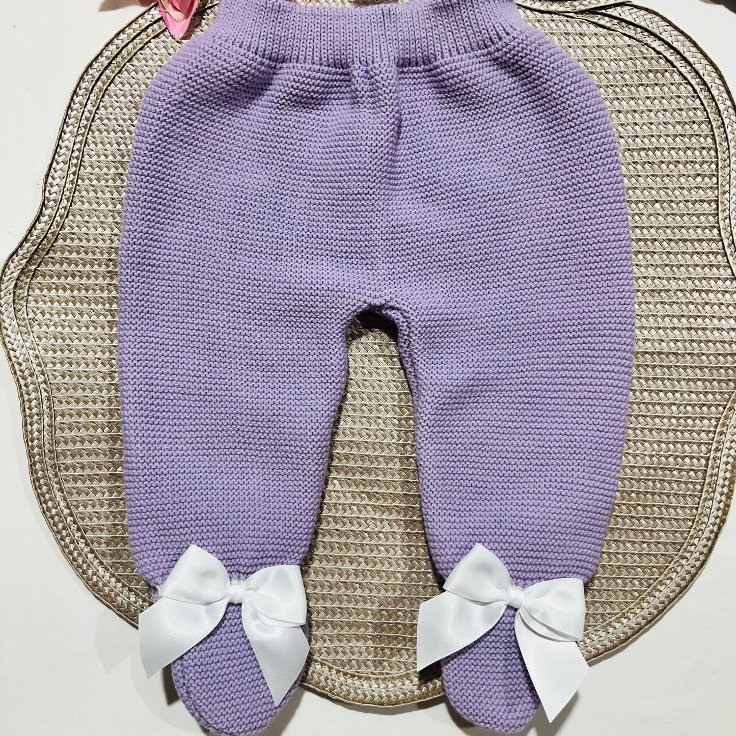 Saída de Maternidade - conjunto de 3 peças em malha- 1/3M - Diana