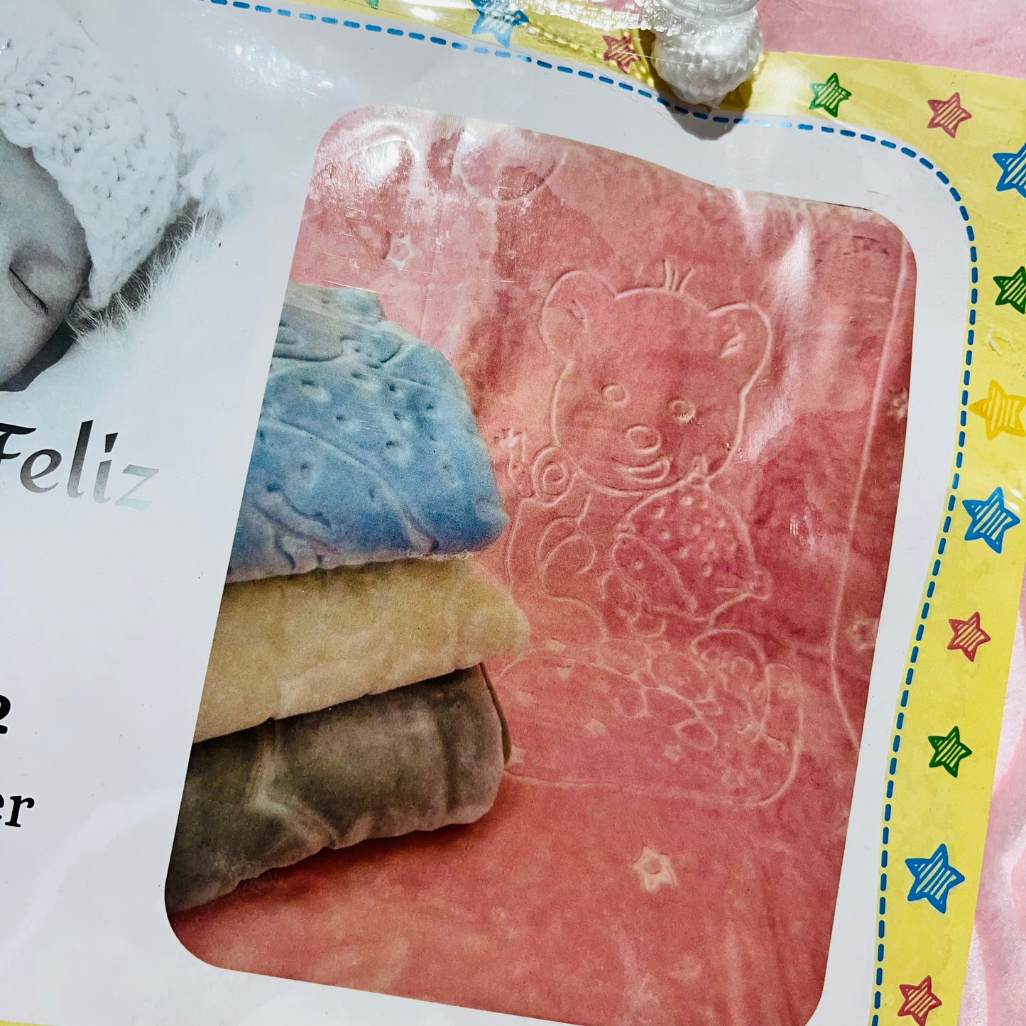 Cobertores de cama de Bebé - Rosa
