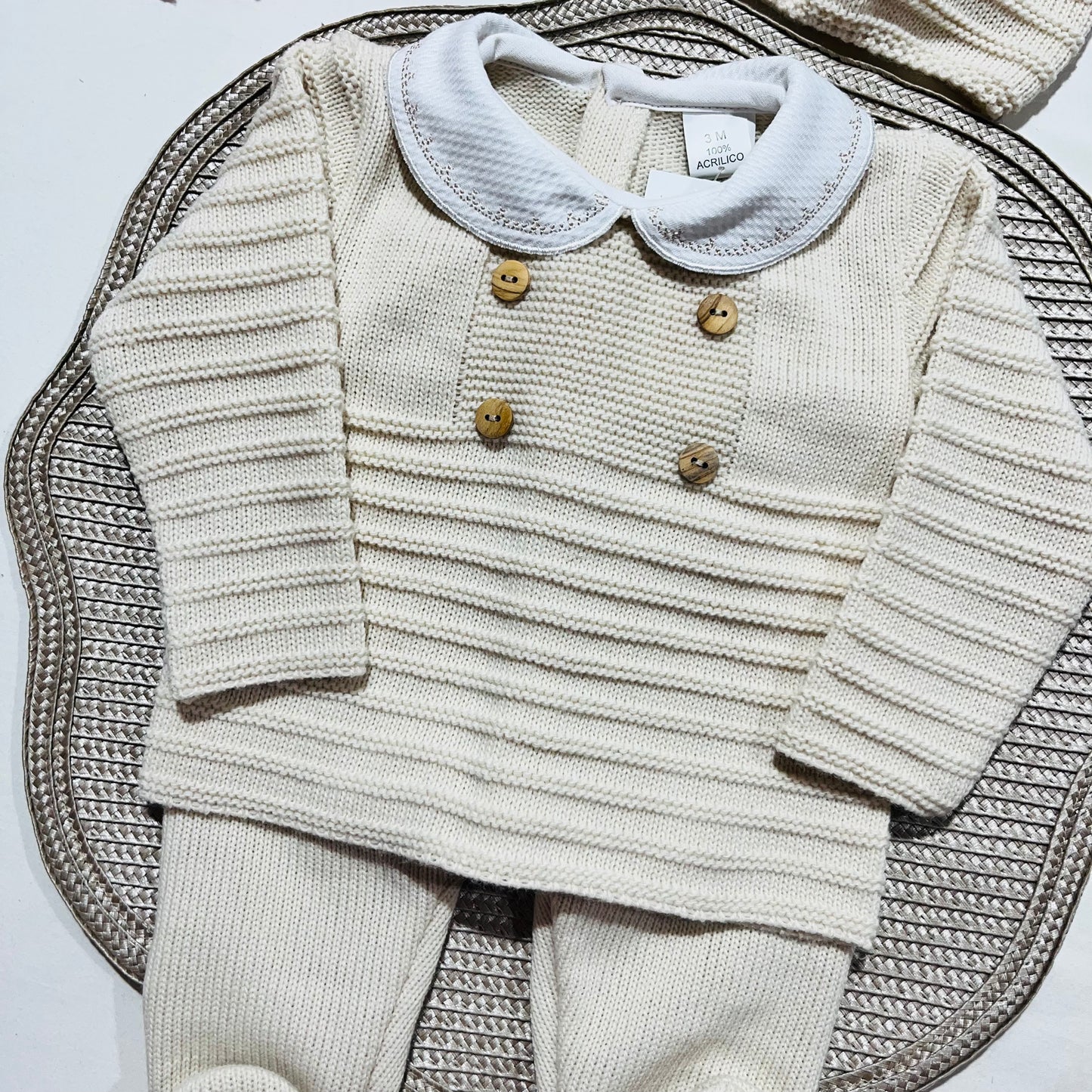 Conjunto Lucas em malha suave -Areia - 3 e 6M