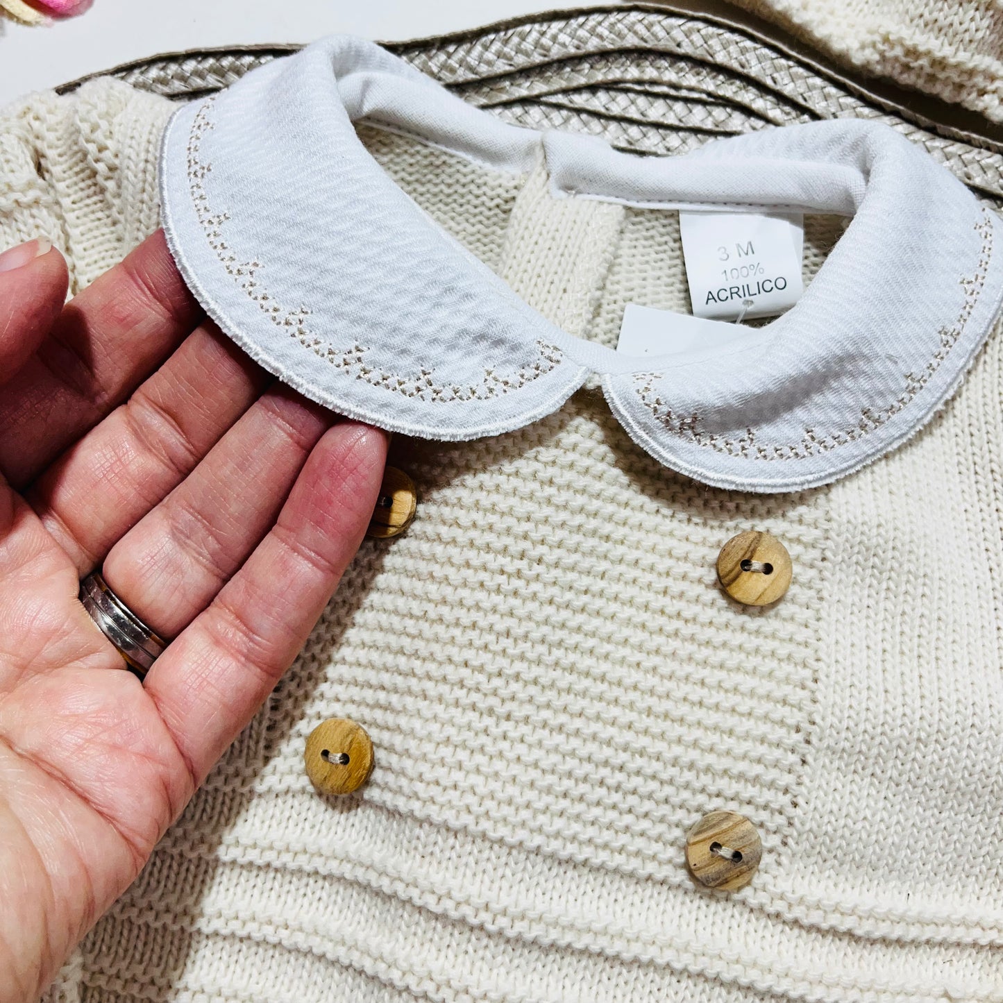 Conjunto Lucas em malha suave -Areia - 3 e 6M