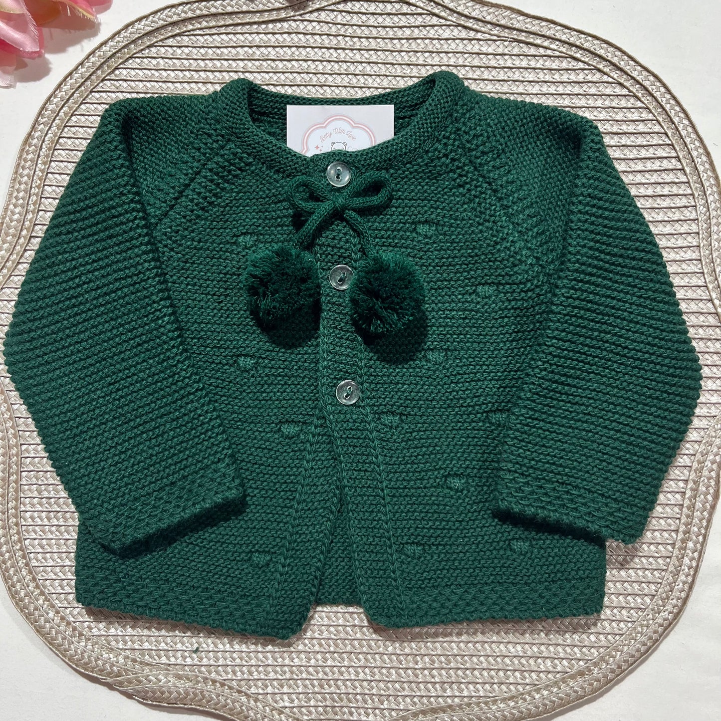 Conjunto Gabriel  para bebé - Verde Pinheiro - 1 aos 12M