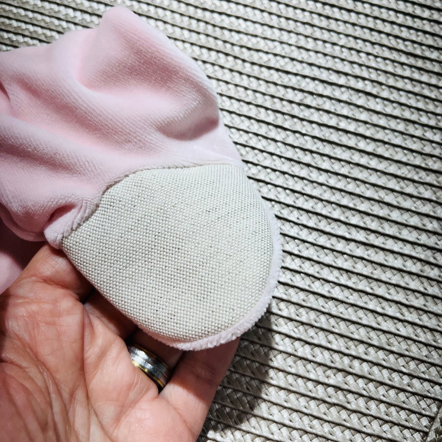 Babygrow em veludo - Linho - Qualidade PREMIUM - 1 e 3M - Rosa