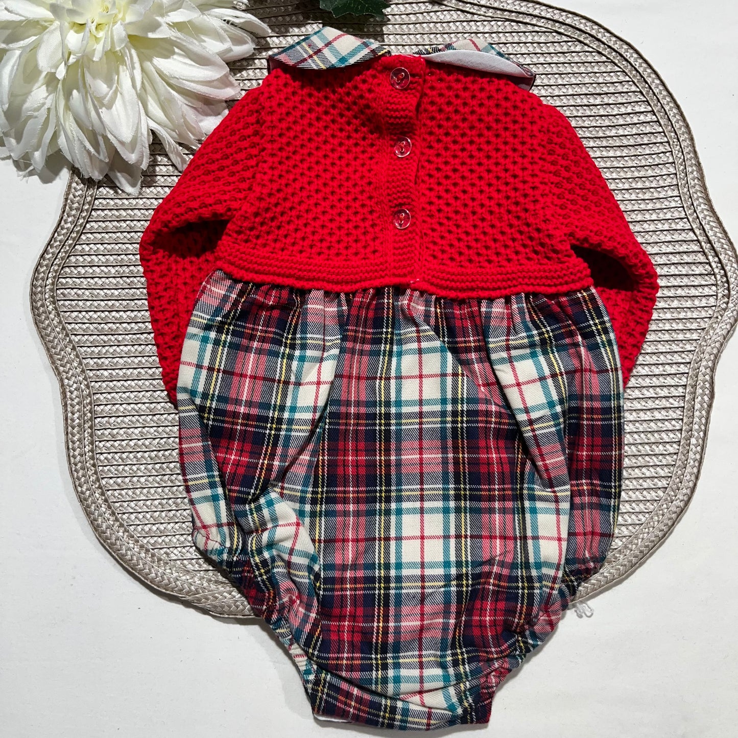 Fofo Rena para bebé - 1 aos 12M - Vermelho