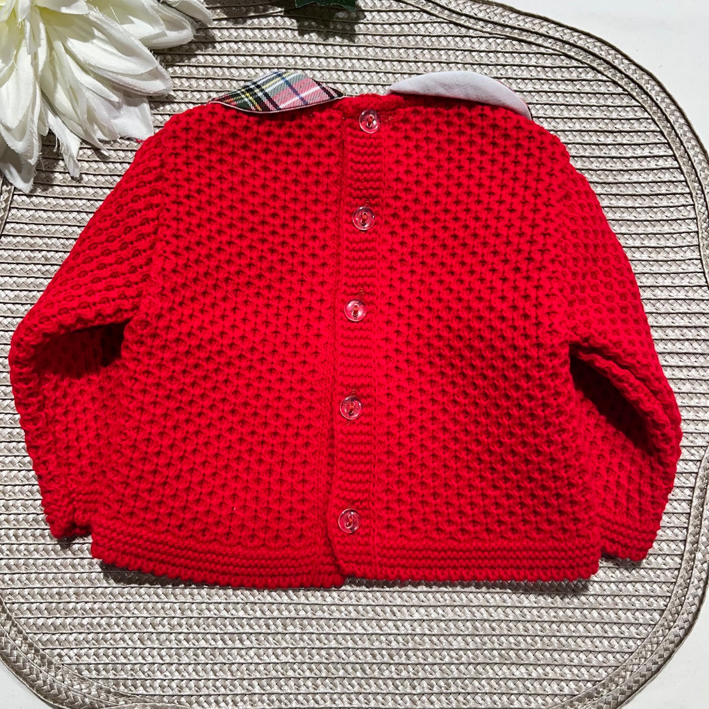 Conjunto Rena para bebé - 1 aos 12M - Vermelho