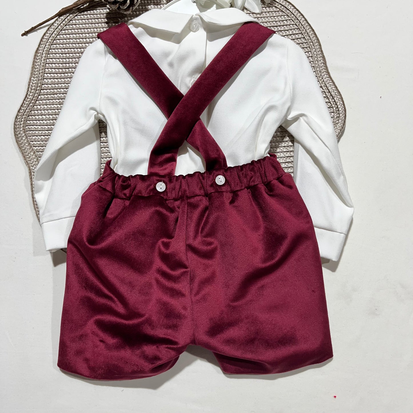 Conjunto Afonso para bebé - 6 e 12M - Bordou
