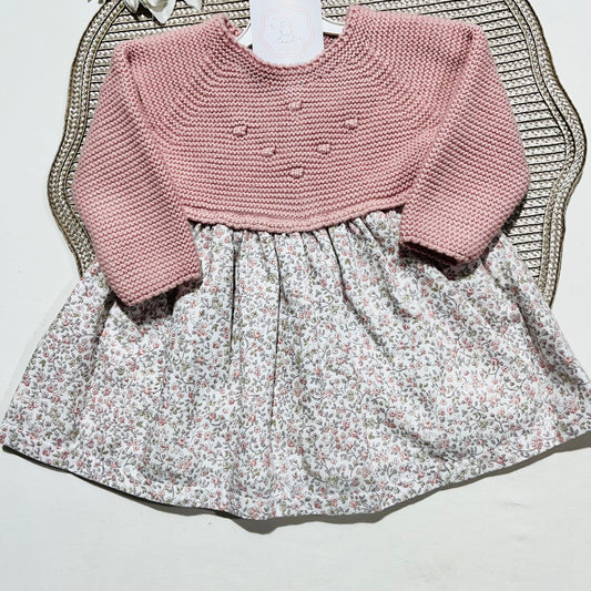 Vestido Carolina para bebé - 1 aos 12M