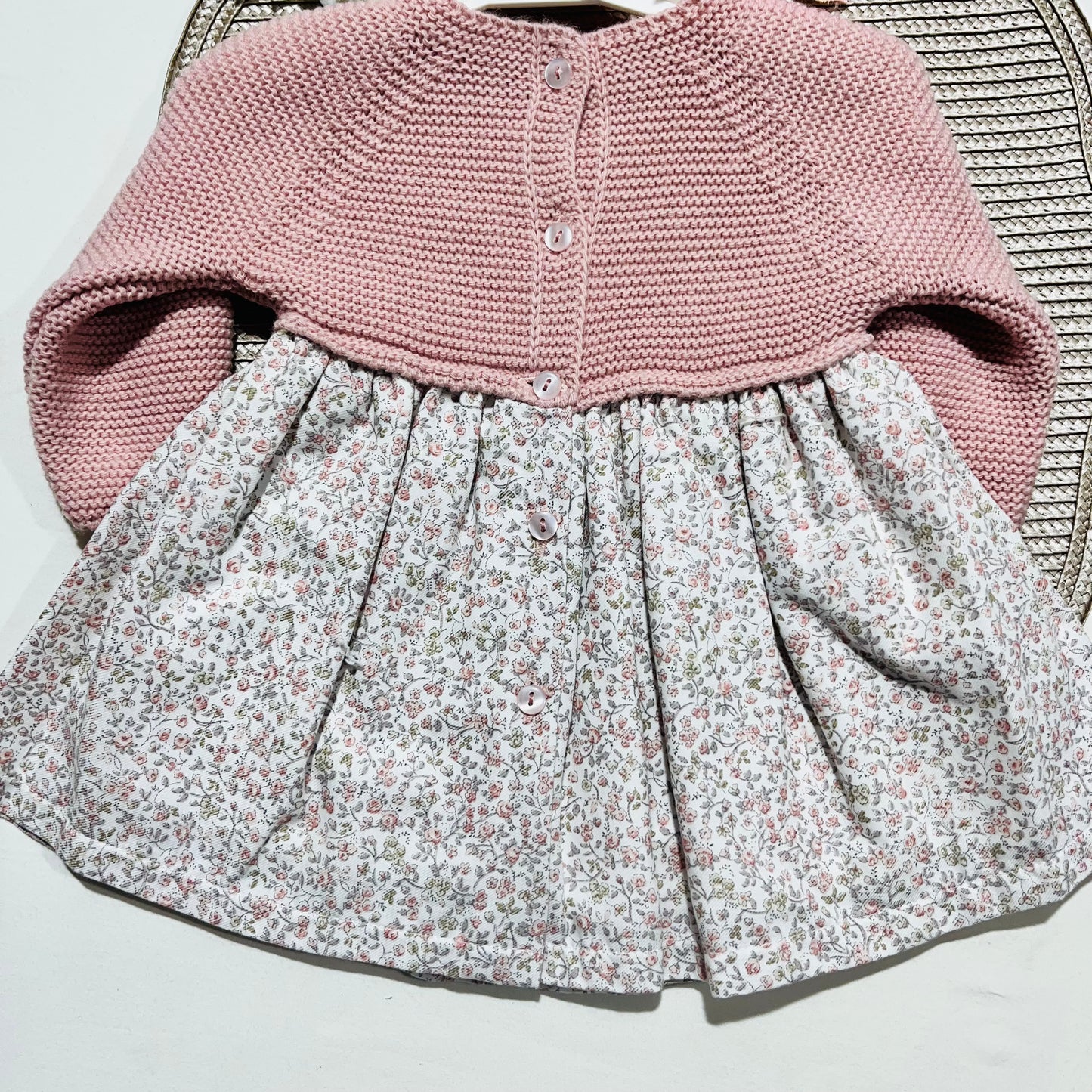 Vestido Carolina para bebé - 1 aos 12M