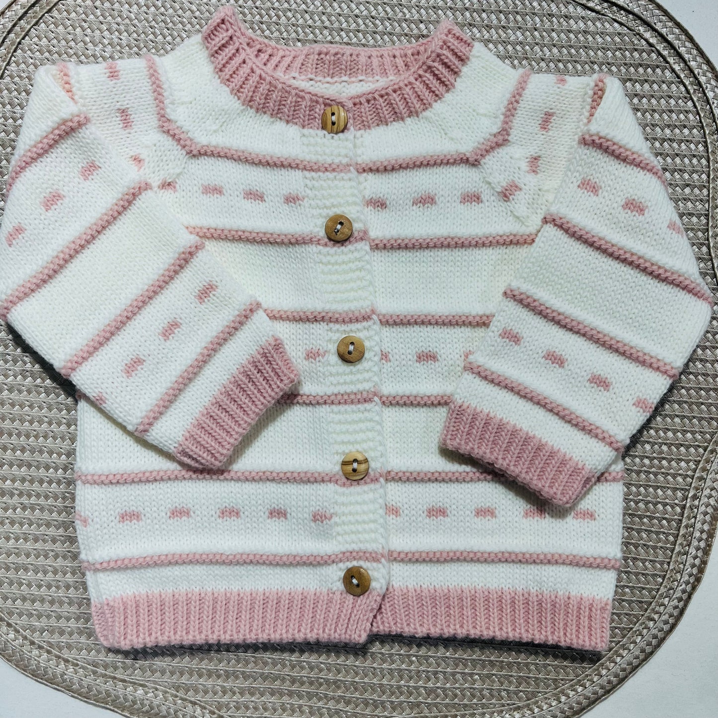 Conjunto Mimo para bebé - Casaco + Jardineira + Carapins - 1 aos 6M