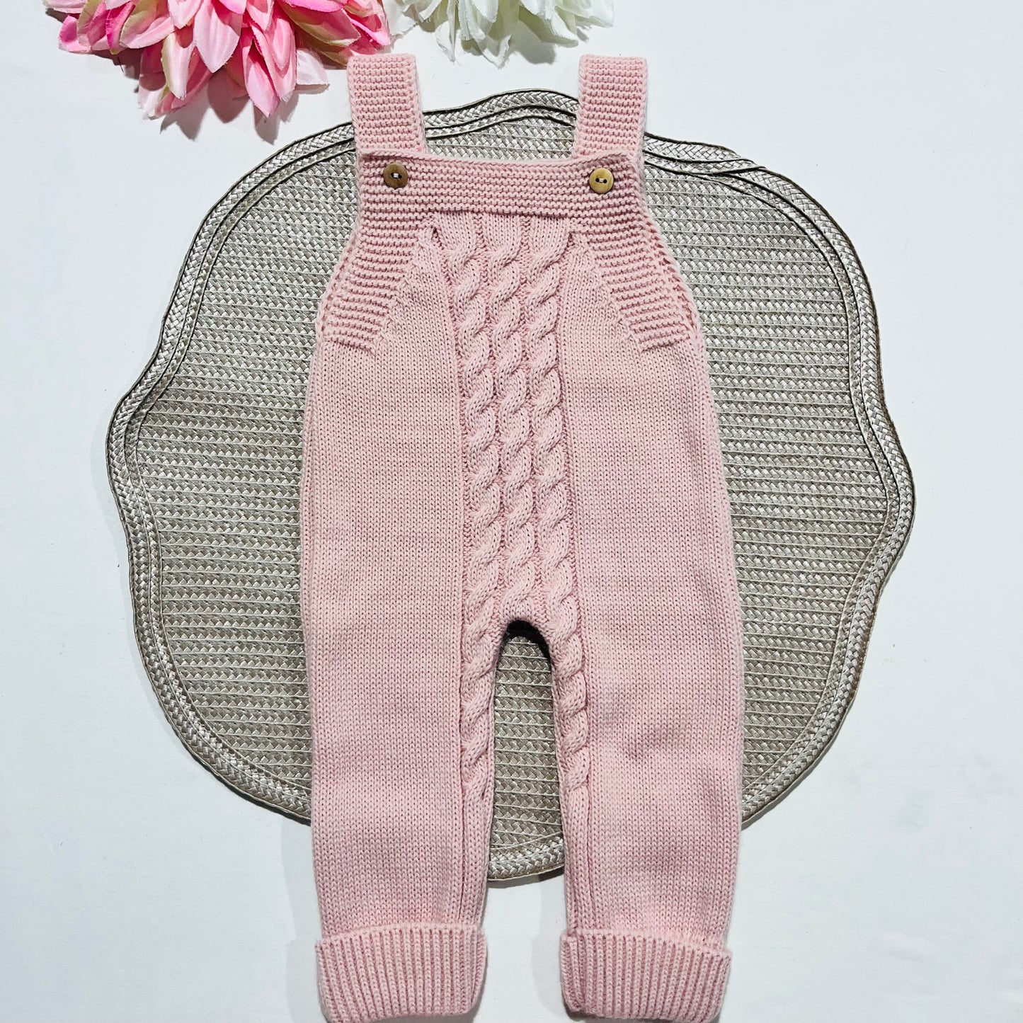 Conjunto Mimo para bebé - Casaco + Jardineira + Carapins - 1 aos 6M