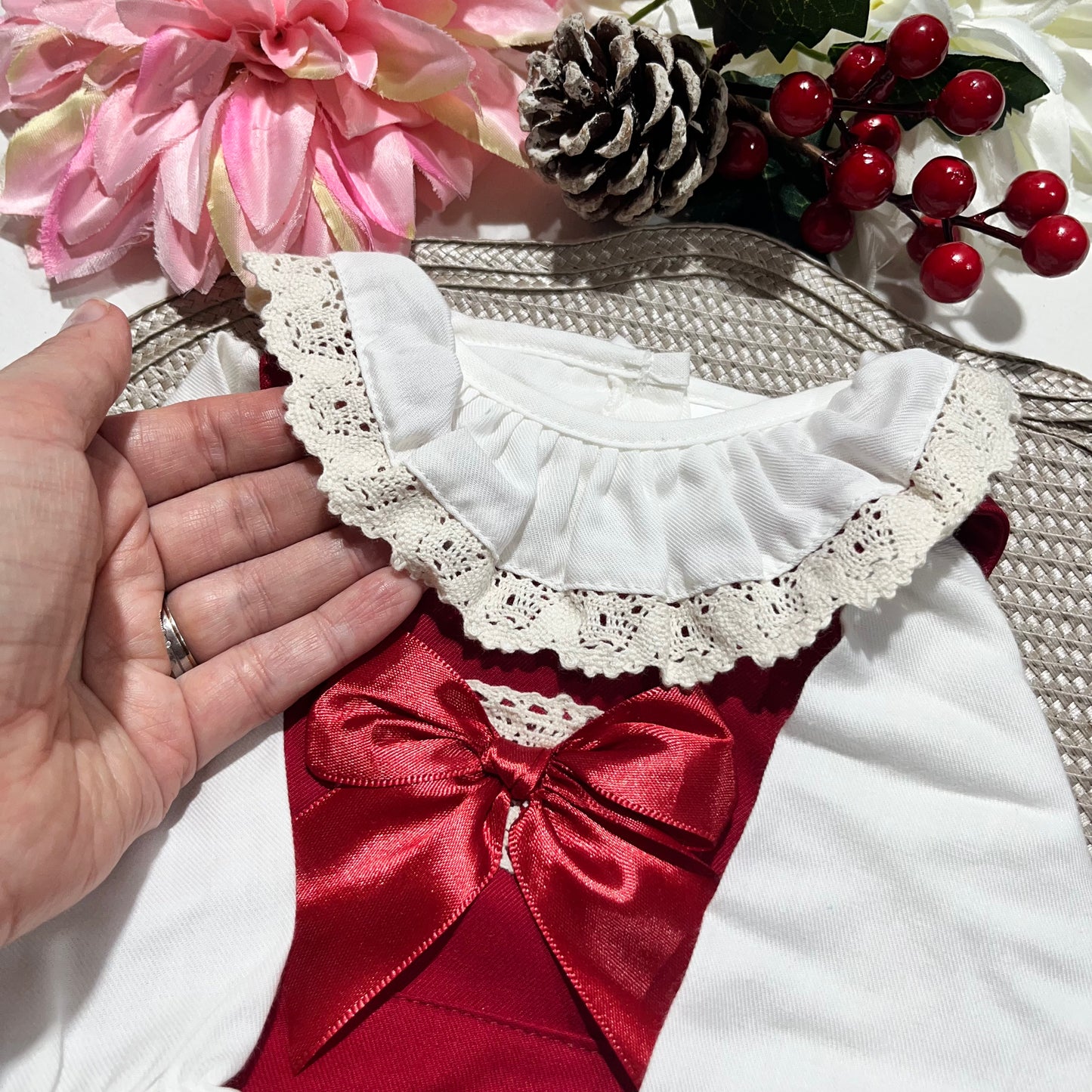 Conjunto Natal Fofo e camisa - 3 aos 12M