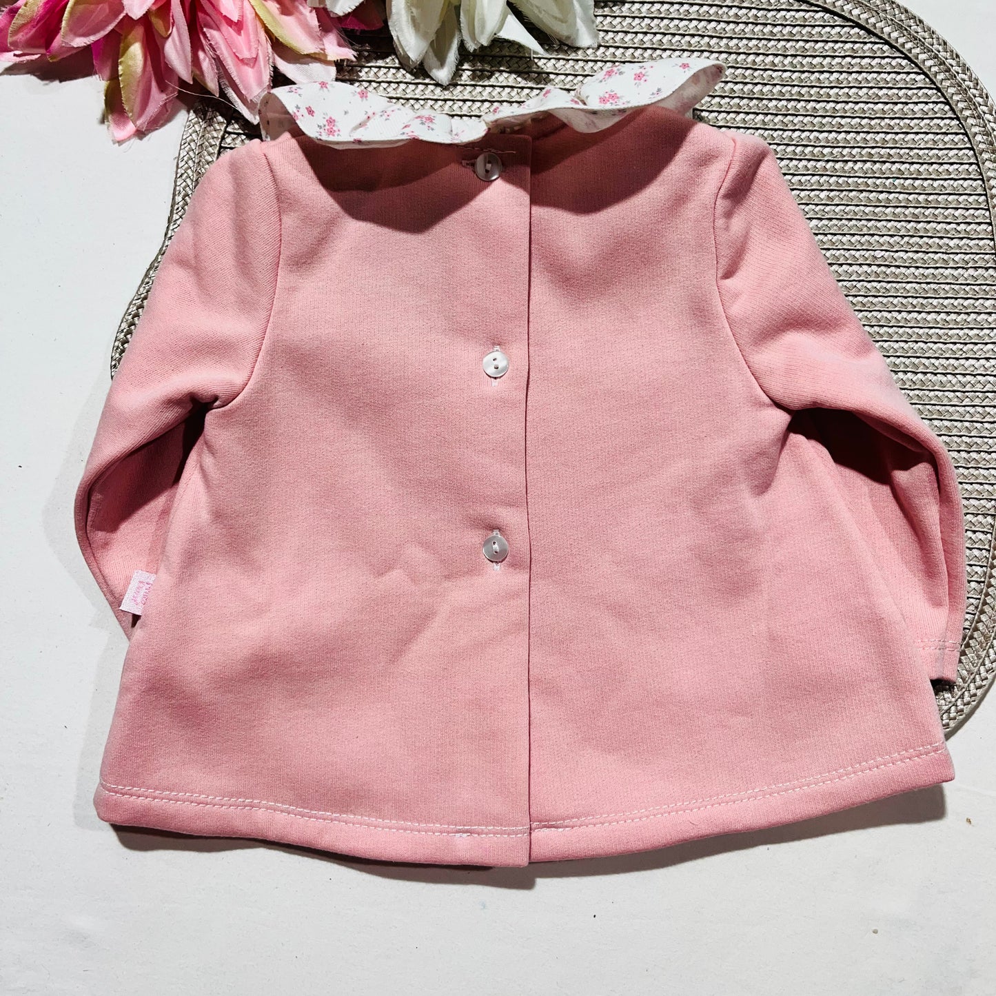 Fato de treino Coração para menina - 3,6 e 12M