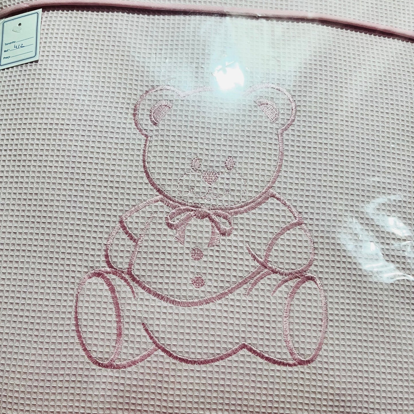 Conjunto Edredom + Protector + Almofada para Cama de Grades