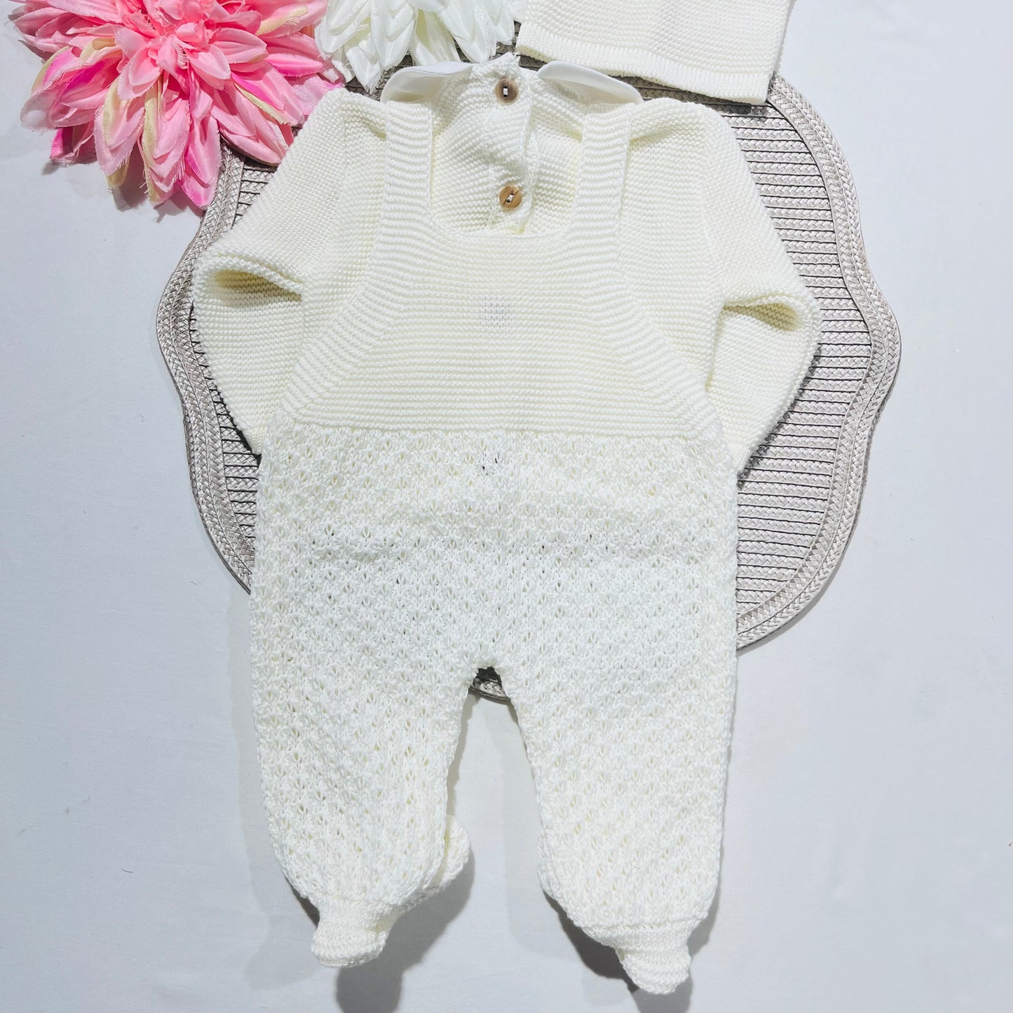 Conjunto Arco-iris para bebé - 3 peças - 0/3M - Pérola