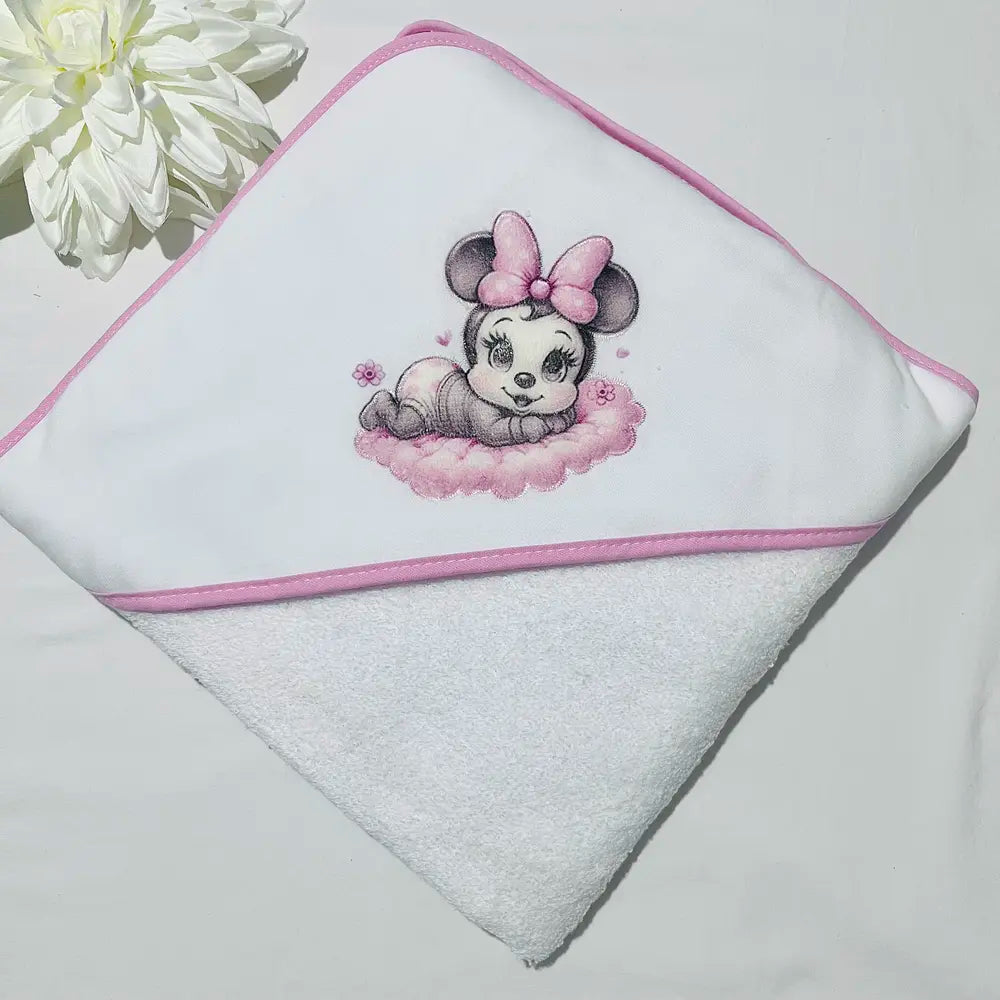 Toalha de banho bebé Minnie