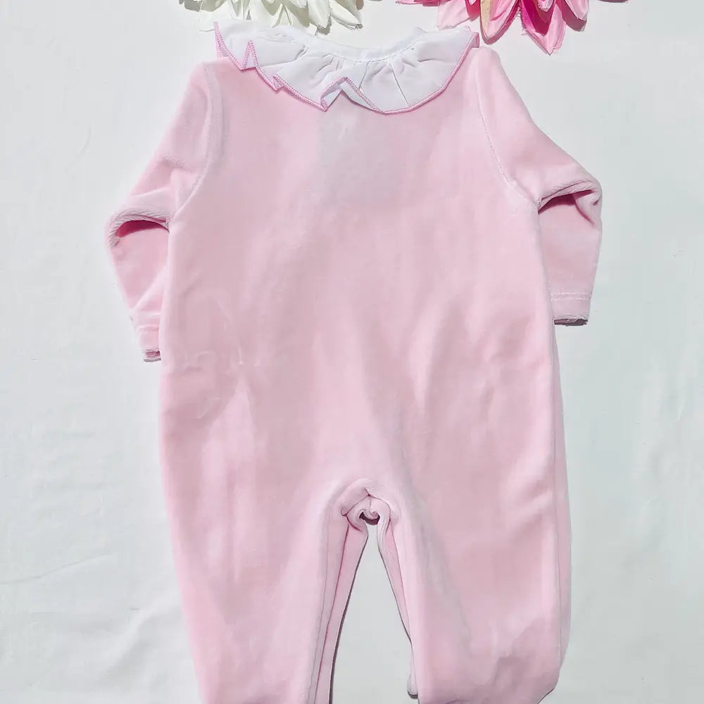 Babygrow bordado inglês