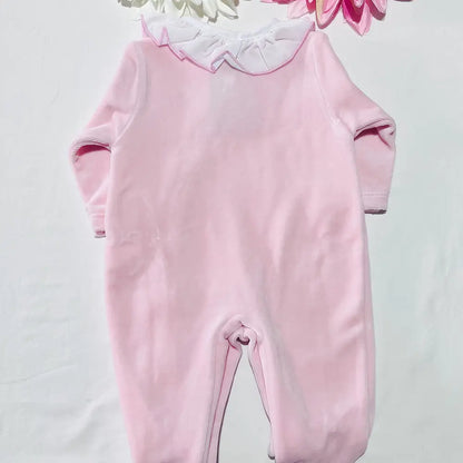 Babygrow bordado inglês