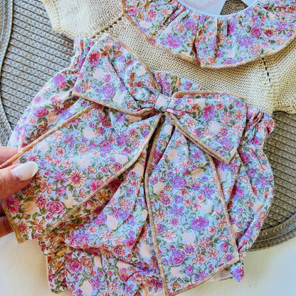 Conjunto Rose para bebé  - 3 aos 12M - Areia