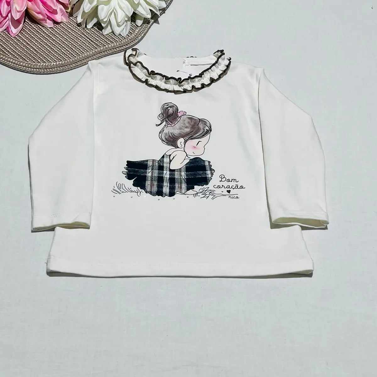 Conjunto camisola e calção bebé