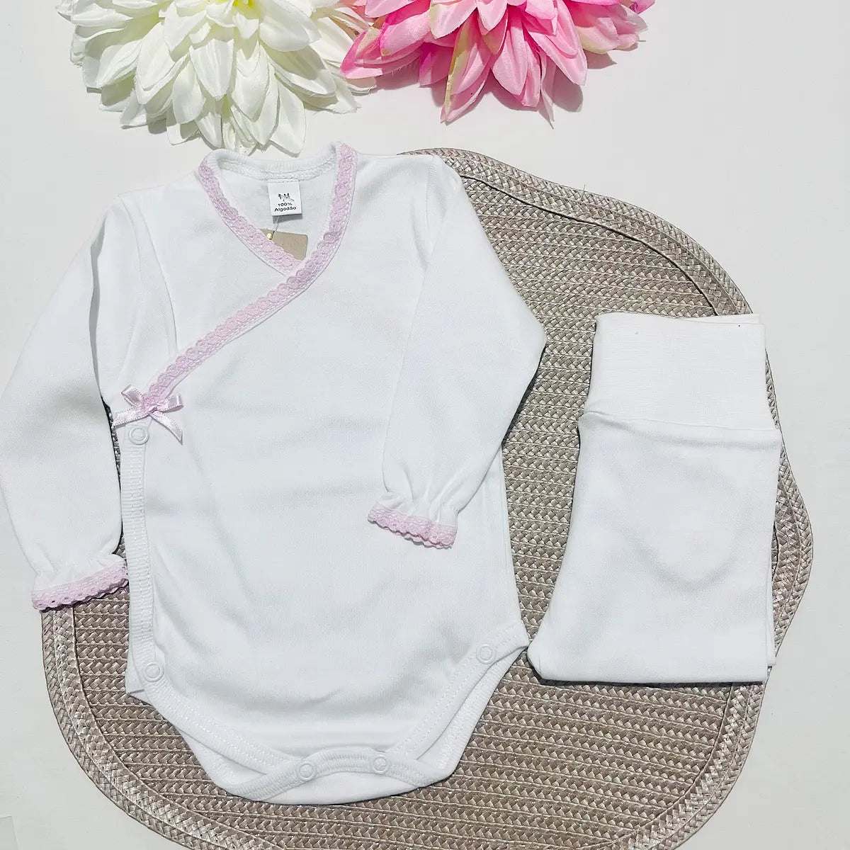 Body e collant interior bebé sem carda - Várias cores