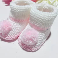 Carapins bebé malha - pompom