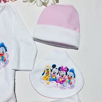 Conjunto interior 100% algodão bebé Disney - Várias cores