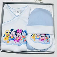Conjunto interior 100% algodão bebé Disney - Várias cores