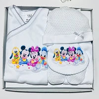 Conjunto interior 100% algodão bebé Disney - Várias cores