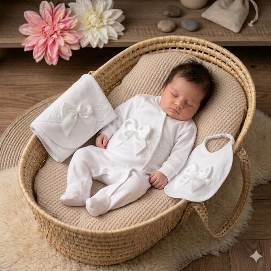 Kit Encanto para bebé - Branco