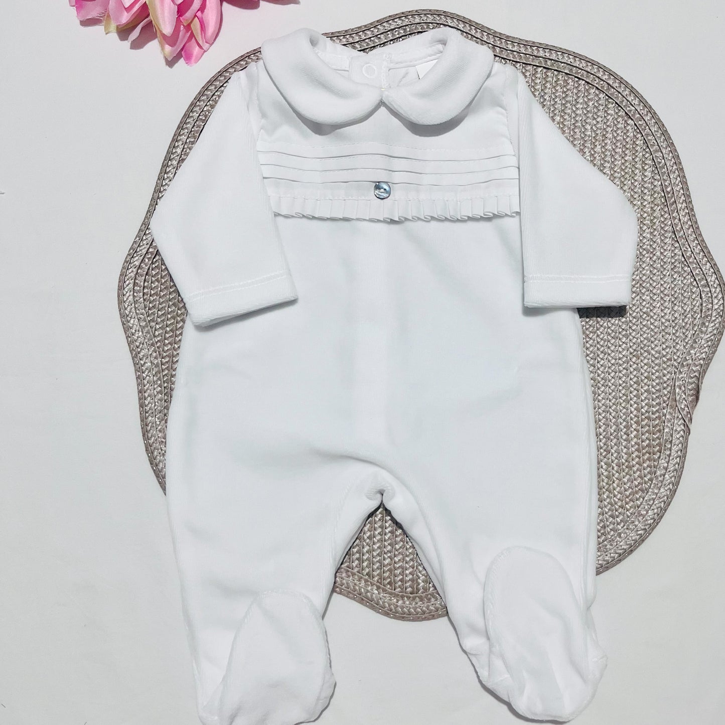 Babygrow em veludo