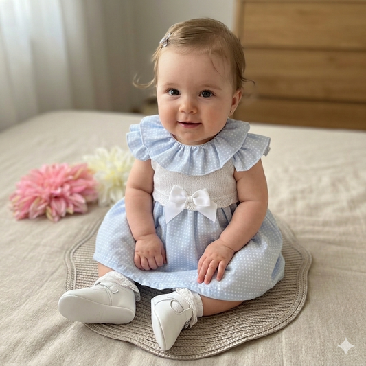 Vestido Benedita para bebé - 3 aos 12M