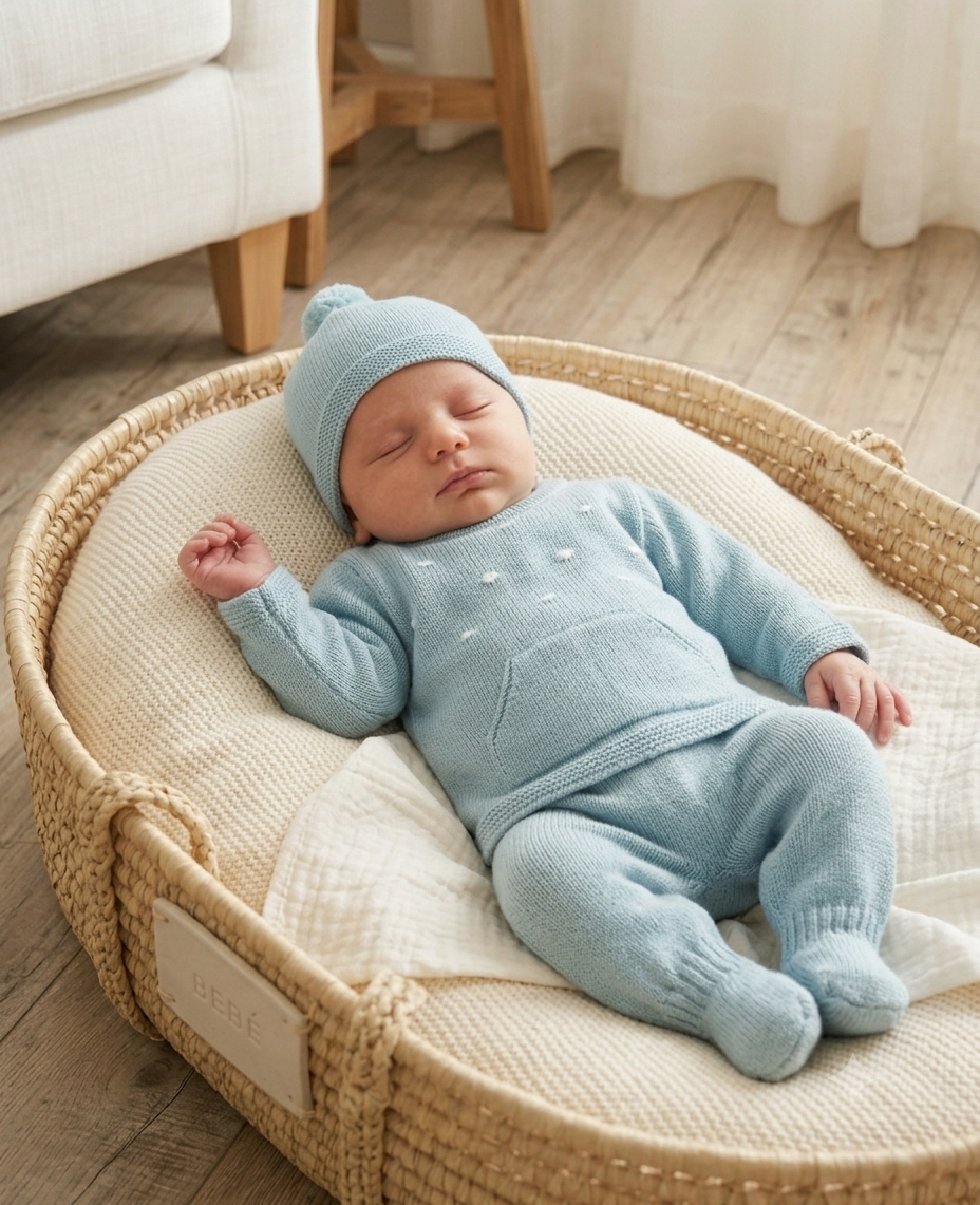 Conjunto para Bebé “Doce Encanto” –  0/3M e 3/6M