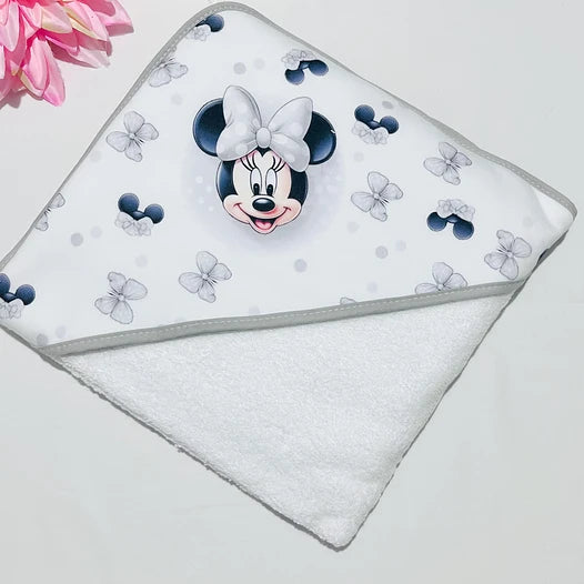 Toalha de banho bebé Minnie - Várias cores