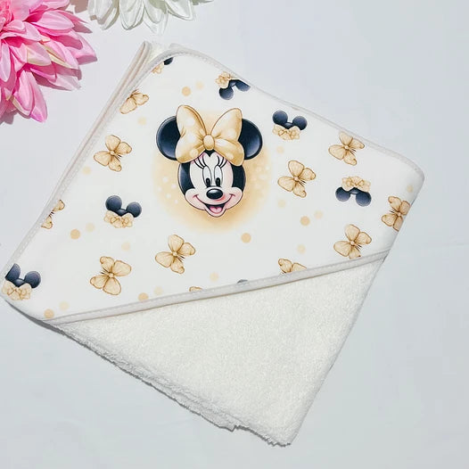 Toalha de banho bebé Minnie - Várias cores