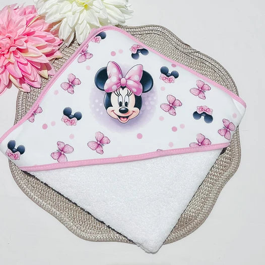 Toalha de banho bebé Minnie - Várias cores