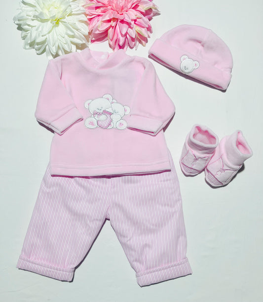 Conjunto de bebé 4 peças - Ursita